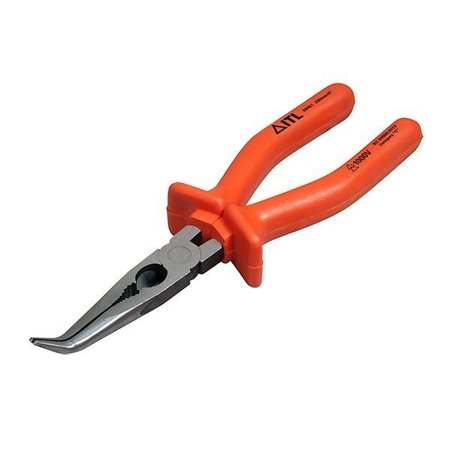 ITL 1000v Insulated 8/200mm Bent Nose Pliers 00081